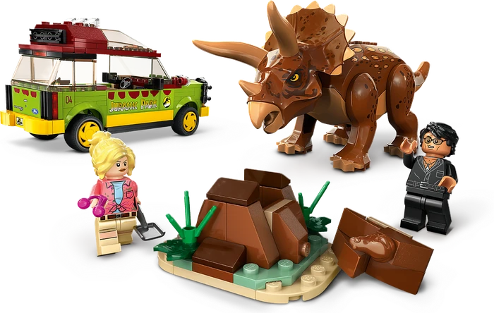 LEGO Jurassic World - Triceratops-Forschung