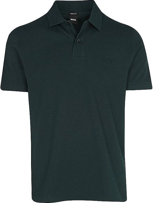 Hugo Boss Pallas Poloshirt kurzarm open green (Herren)
