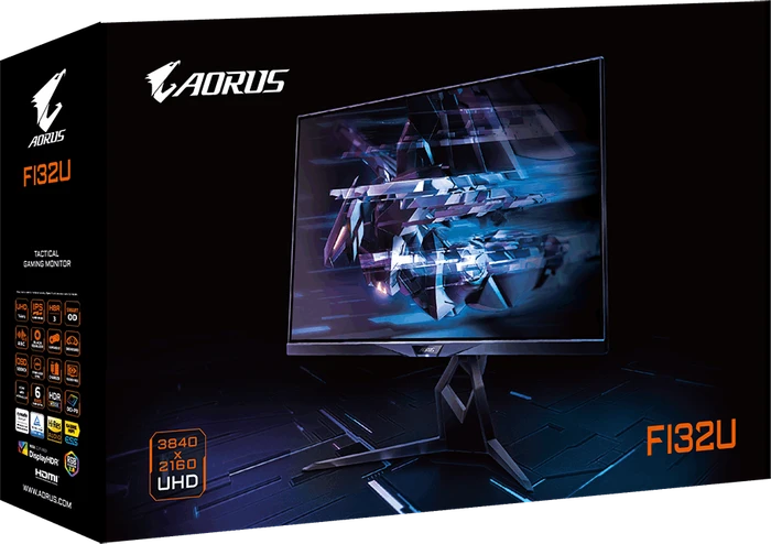 GIGABYTE AORUS FI32U, 31.5"