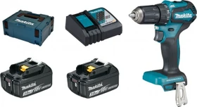 Makita DDF483RFJ Akku-Bohrschrauber inkl. MAKPAC + 2 Akkus 3.0Ah