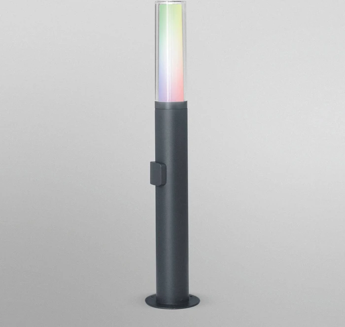 Osram Ledvance SMART+ Outdoor WiFi Flare Post 60cm 7.5W Stehleuchte dunkelgrau