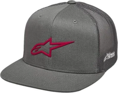 Alpinestars 3D Ageless Outline Trucker Kappe grau/rot