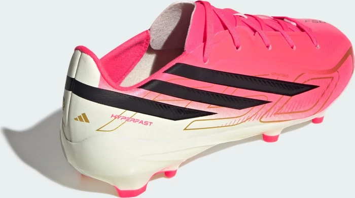 adidas F50 Hyperfast League FG solar turbo/core black/gold metallic (Junior)