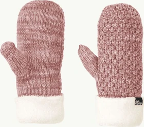 Jack Wolfskin Highloft Knit Mitten Skihandschuhe afterglow (Damen)