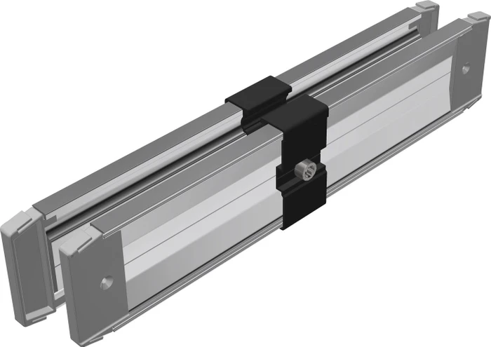 SL Rack Innenverbinder RAIL 2.0 für RAIL 60 schwarz eloxiert