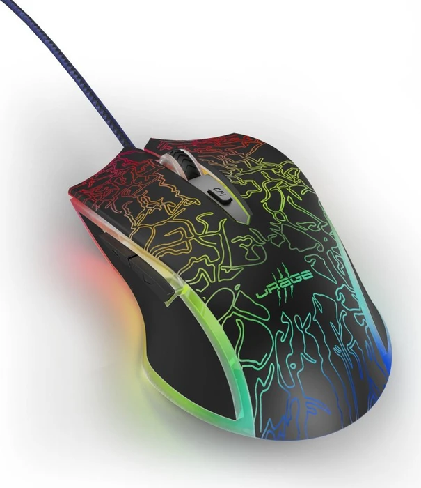 Hama uRage Reaper 220 Illuminated Gaming Mouse schwarz, USB