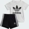 adidas Shorts T-Shirt Set schwarz/weiß (Junior) Vorschaubild