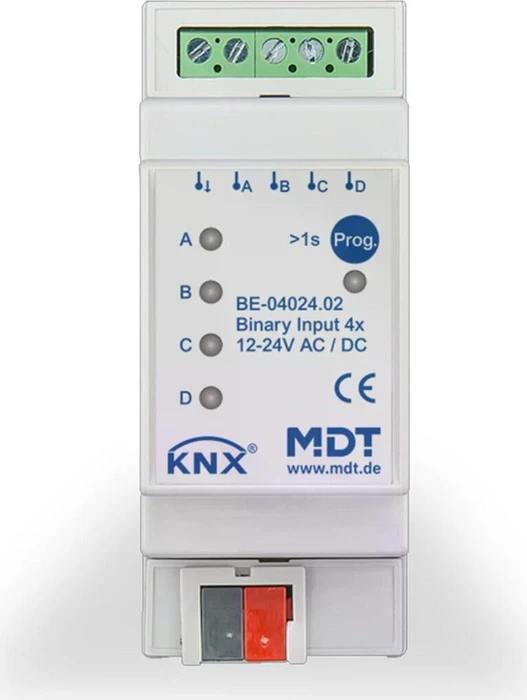 MDT Binäreingang BE, Eingänge 24V