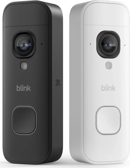 Amazon Blink Battery Doorbell 2K+ (3rd Gen) weiß, Video-Türklingel