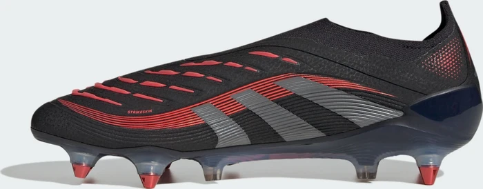 adidas Predator Elite Laceless SG core black/grey four/lucid red