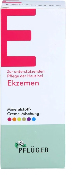 E Ekzeme Mineralstoff-Creme-Mischung, 75ml