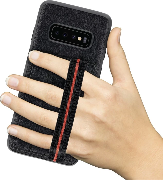 Hama Cover Red Sensation No. 4 für Samsung Galaxy S10 schwarz/rot