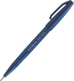 Pentel Brush Sign Pen SES15C nachtblau