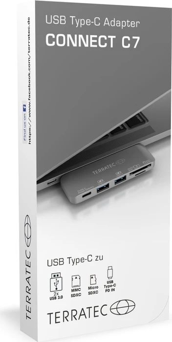 TerraTec Connect C7, USB-C 3.0 [Stecker]