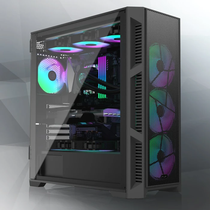 Raijintek Ponos Ultra MS4, Glasfenster