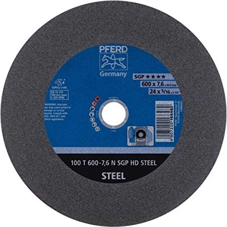 Pferd 100 T 600-7.6 N SGP HD STEEL/60.0 Trennscheibe, 600x7.6x60mm, 5 Stück