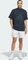 adidas Basketball 001 T-Shirt kurzarm aurora ink Vorschaubild