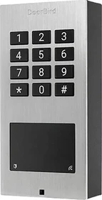 DoorBird A1121 IP Zugangskontrollsystem, 500 Mitarbeiter, Edelstahl V2A gebürstet, Aufputz (423872028)
