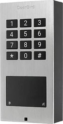 DoorBird A1121 IP Zugangskontrollsystem, 500 Mitarbeiter, Edelstahl V2A gebürstet, Aufputz