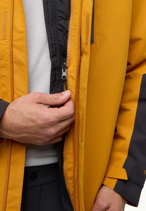 Jack Wolfskin Jasper 3in1 Funktionsjacke safflower (Herren)