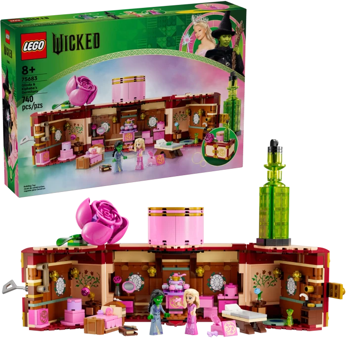 LEGO Wicked - Glindas und Elphabas Schlafsaal