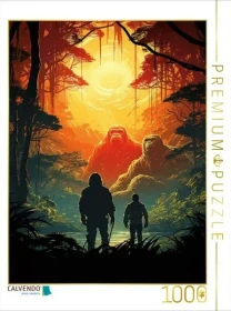 Calvendo Der Schatz im Dschungel - historisches Filmplakat zu einem Film, der nie gedreht wurde