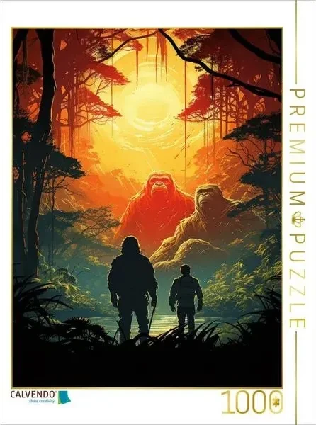 Calvendo Der Schatz im Dschungel - historisches Filmplakat zu einem Film, der nie gedreht wurde