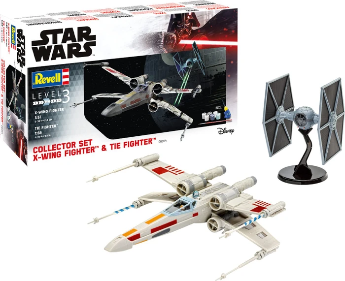 Revell Collector Set X-Wing Fighter + TIE Fighter