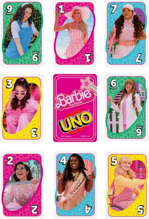UNO Barbie The Movie