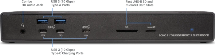 Sonnet Echo 21 Thunderbolt 5 SecureDock, Thunderbolt 5 [Buchse]