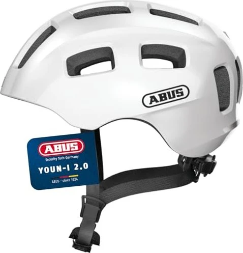 ABUS Youn-I 2.0 Kinderhelm pearl white