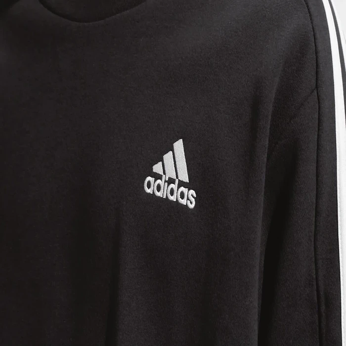 adidas Essentials French Terry 3-Streifen Sweatshirt schwarz (Herren)