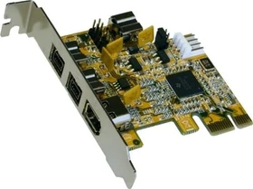 Exsys EX-16415-L, 3x FireWire 800/1x FireWire, PCIe x1 (EX-16415-L)