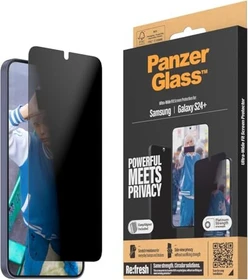 PanzerGlass Ultra-Wide Fit Privacy with EasyAligner für Samsung Galaxy S24+