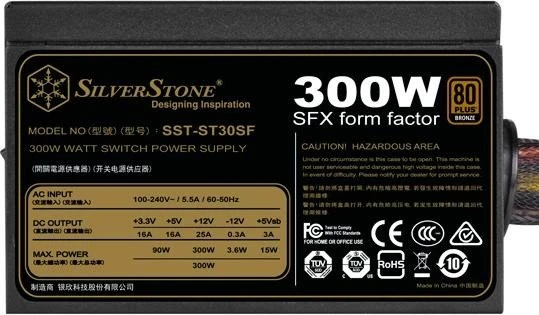 SilverStone SFX Series ST30SF (Rev. 2.0) 300W, SFX