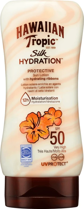 Hawaiian Tropic Silk Hydration Sonnenschutzlotion LSF50, 180ml