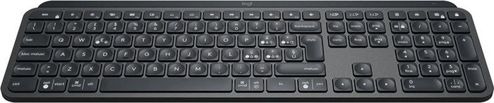 Logitech MX Keys, schwarz, USB/Bluetooth, IT