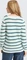 Tom Tailor Rundhalsausschnitt Strickpullover mint green beige stripe (Damen) Vorschaubild