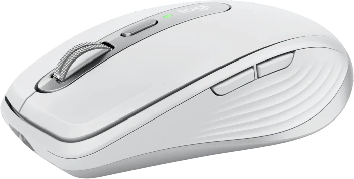Logitech MX Anywhere 3S for Mac Pale Grey, weiß/grau, Logi Bolt, USB/Bluetooth
