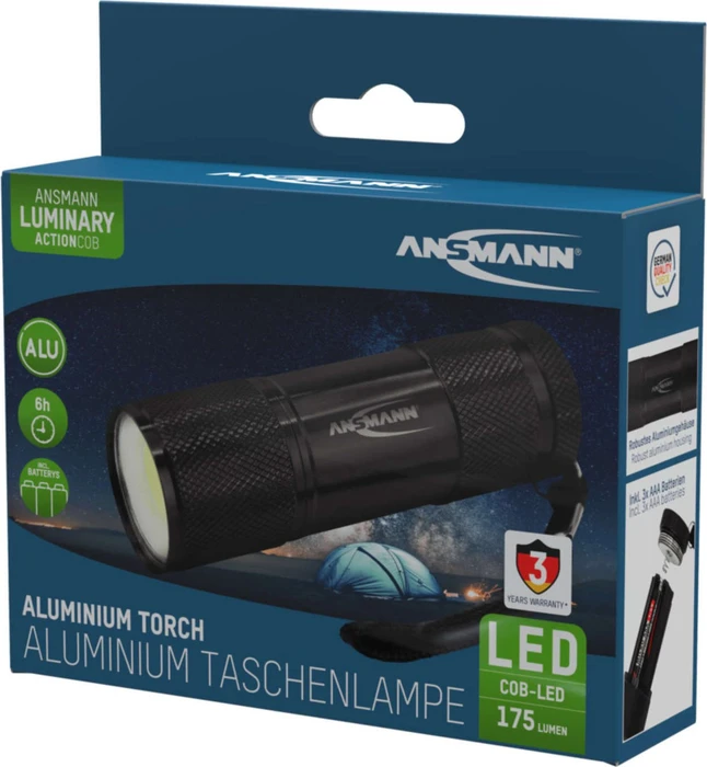 Ansmann Action COB LED Taschenlampe