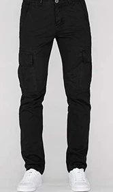 Alpha Industries Agent Hose lang schwarz (Herren)