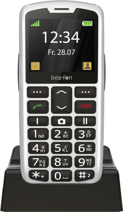 Bea-fon SL260 (ohne Netzteil) schwarz/silber
