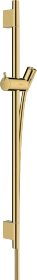 Hansgrohe Unica Brausestange S Puro 65cm mit Isiflex Brauseschlauch 160cm polished goldoptik