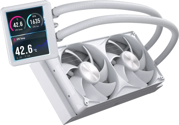Corsair Nautilus II 240 RS LCD, weiß