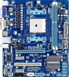 GIGABYTE GA-A55M-S2V, A55 (AMD FM1)