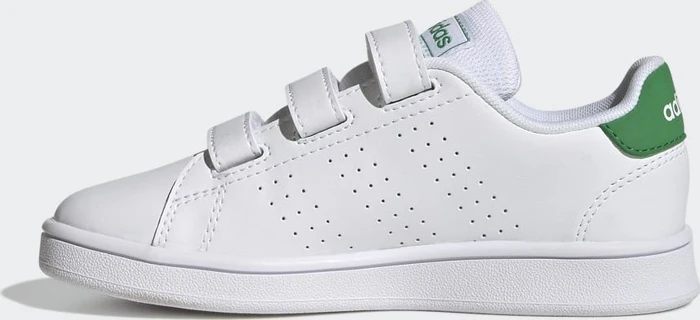 adidas Advantage Court Lifestyle Hook-and-Loop cloud white/green/core black (Junior)