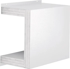 Hager Schiebemuffe Brandschutzkanal FWK 90 Funktionserhalt E90/E30 100x160mm weiß