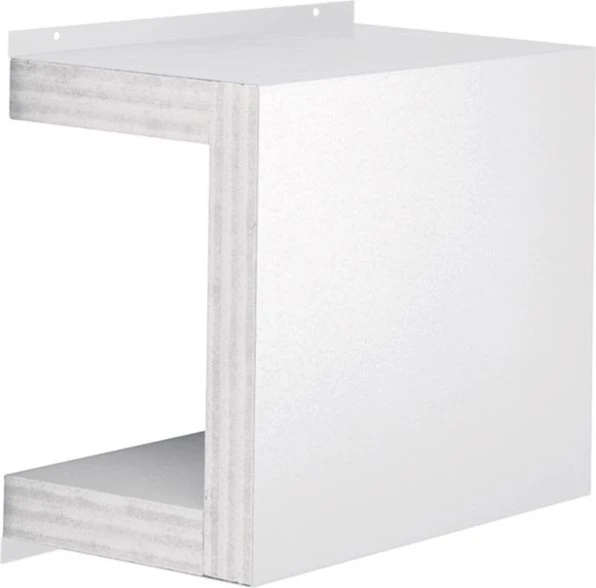Hager Schiebemuffe Brandschutzkanal FWK 90 Funktionserhalt E90/E30 100x160mm weiß