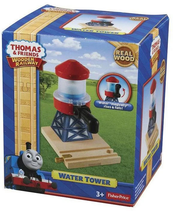 Mattel Fisher-Price - Thomas & seine Freunde - Holzeisenbahn Wasserspeicher