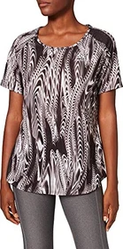 Odlo Hell Print Funktionsshirt kurzarm black/aop fw18 (Damen)